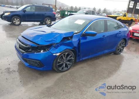 2021 Honda Civic Sport from USA, damaged, VIN 2HGFC2F84MH501292